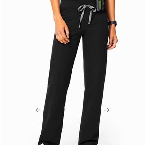 Figs black Livingston scrub pants